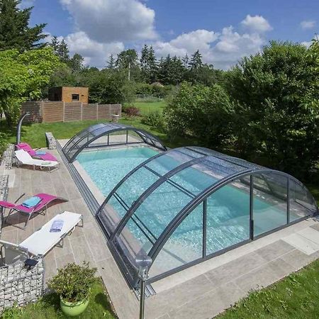 Au Coeur Du Bien Etre, Chambre D'Hotes Avec Piscine Chauffee Et Couverte, Spa, Sauna, Massages Monteaux Zewnętrze zdjęcie